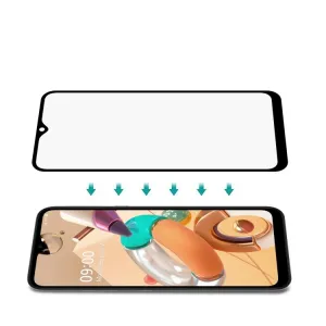 3D Tvrdené sklo LG K41s čierne