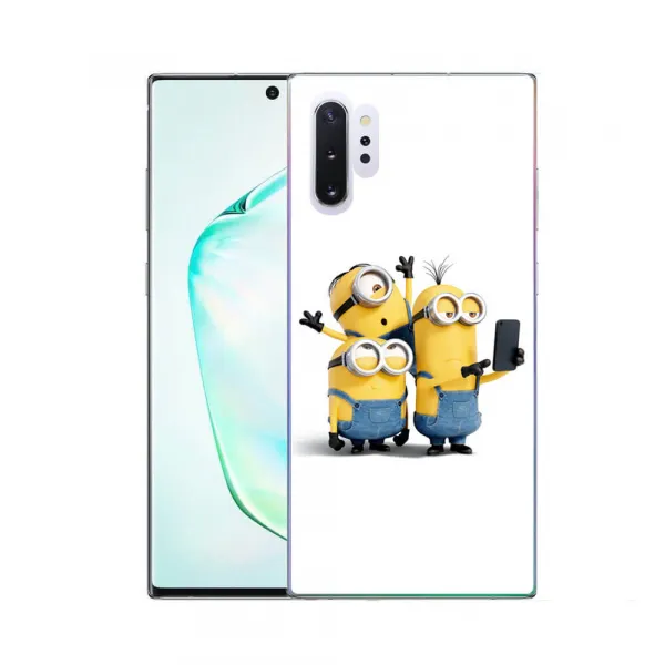 MY ART Ochranný kryt Samsung Galaxy Note 10 Plus MINIONS SELFIE (022)