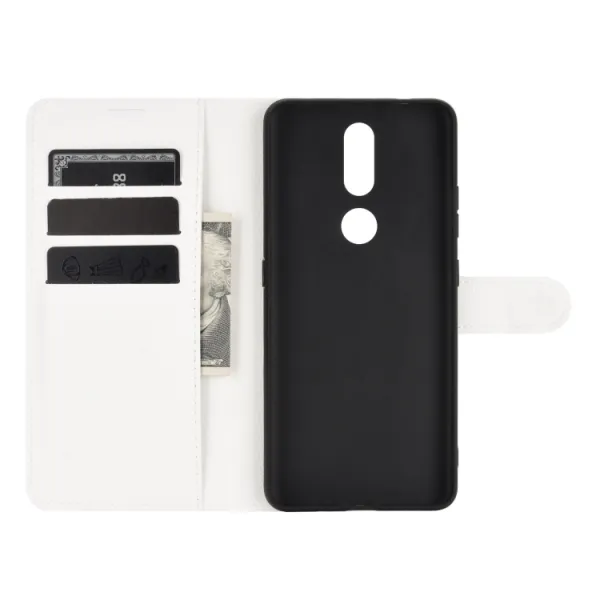 LITCHI Peňaženkový kryt Nokia 2.4 biely