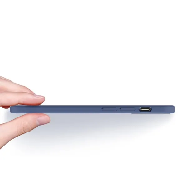 ENKAY Obal + 3D sklo Apple iPhone 12 Pro Max tmavomodrý