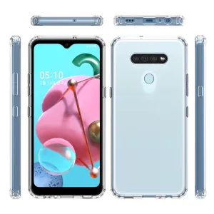SHOCK Extra odolný kryt LG K51 priehľadný