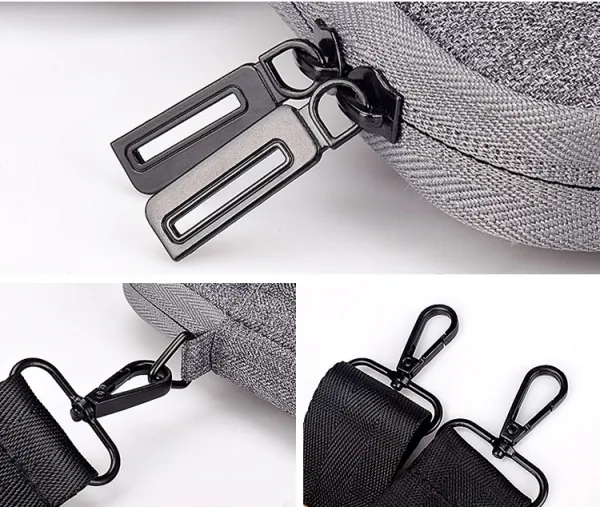 STYLO Taška na notebook s uhlopriečkou do 15,6" šedá