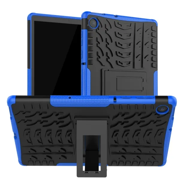 STAND Extra odolný obal Lenovo Tab M10 Plus (TB-X606F / TB-X606L / TB-X606X / ZA5T0081CZ / ZA5V0206CZ) modrý
