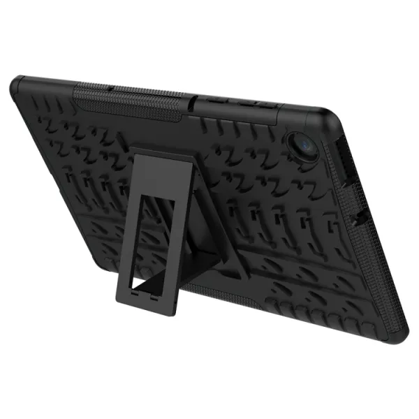 STAND Extra odolný obal Lenovo Tab M10 Plus (TB-X606F / TB-X606L / TB-X606X / ZA5T0081CZ / ZA5V0206CZ) čierny