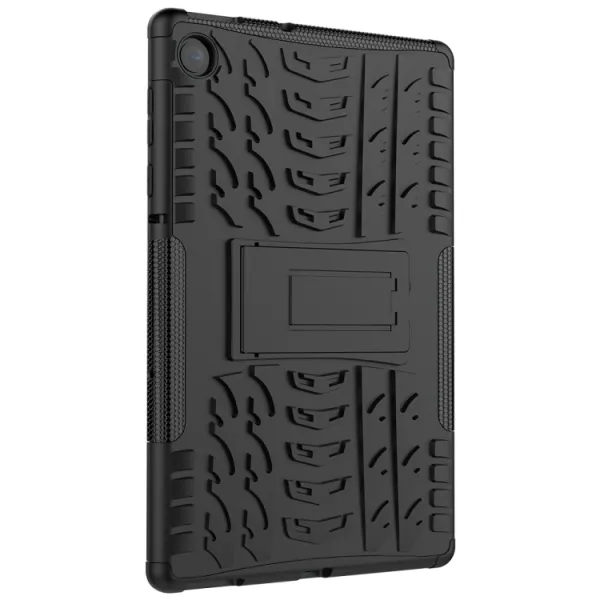 STAND Extra odolný obal Lenovo Tab M10 Plus (TB-X606F / TB-X606L / TB-X606X / ZA5T0081CZ / ZA5V0206CZ) čierny
