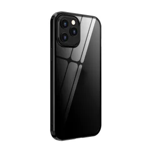 Magnetický kryt 360° Apple iPhone 12 Pro Max čierny