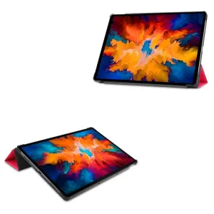 LEATHER Zaklápací obal Lenovo Tab P11 Pro (TB-XJ706F) červený