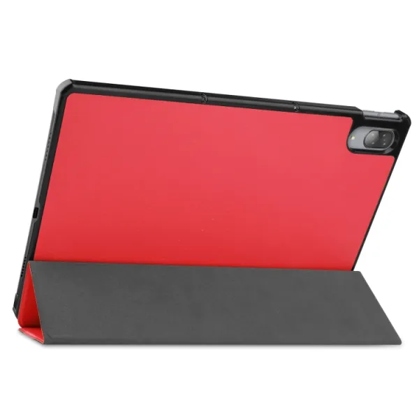 LEATHER Zaklápací obal Lenovo Tab P11 Pro (TB-XJ706F) červený