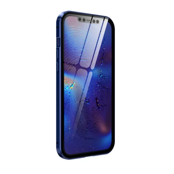 Magnetický kryt 360° Apple iPhone 12 mini modrý