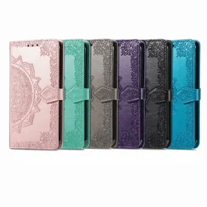 ART Peňaženkový kryt Google Pixel 4a 5G ORNAMENT modrý