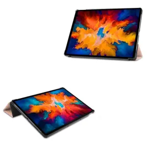 LEATHER Zaklápací obal Lenovo Tab P11 Pro (TB-XJ706F) ružový
