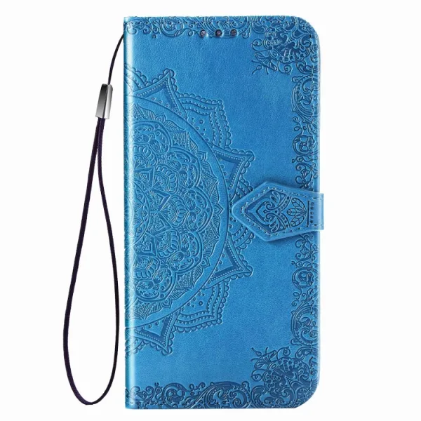 ART Peňaženkový kryt Google Pixel 4a 5G ORNAMENT modrý