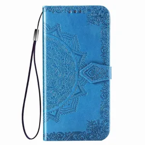 ART Peňaženkový kryt Google Pixel 4a 5G ORNAMENT modrý