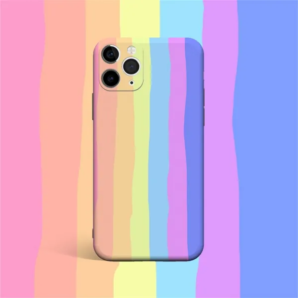 RAINBOW Ochranný kryt Apple iPhone 12