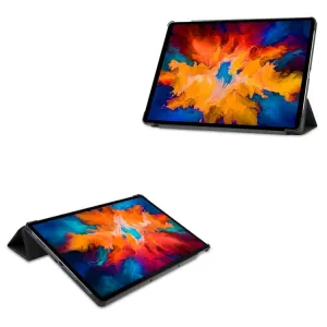 LEATHER Zaklápací obal Lenovo Tab P11 Pro (TB-XJ706F) tmavomodrý