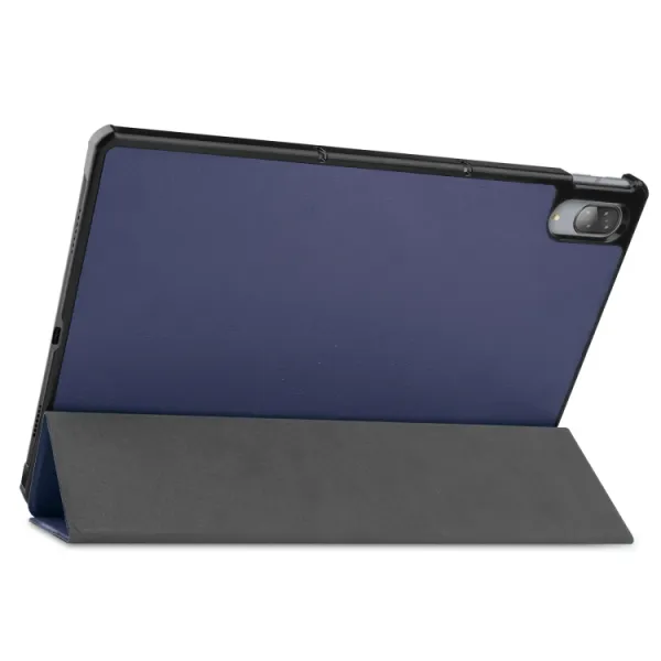 LEATHER Zaklápací obal Lenovo Tab P11 Pro (TB-XJ706F) tmavomodrý