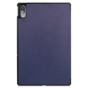 LEATHER Zaklápací obal Lenovo Tab P11 Pro (TB-XJ706F) tmavomodrý