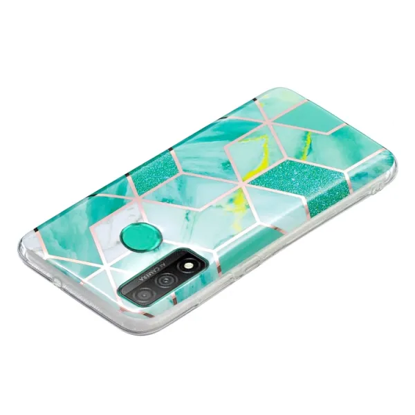 GEOMETRIC ART Kryt Huawei P Smart 2020 GREEN