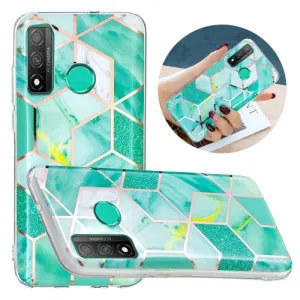 GEOMETRIC ART Kryt Huawei P Smart 2020 GREEN