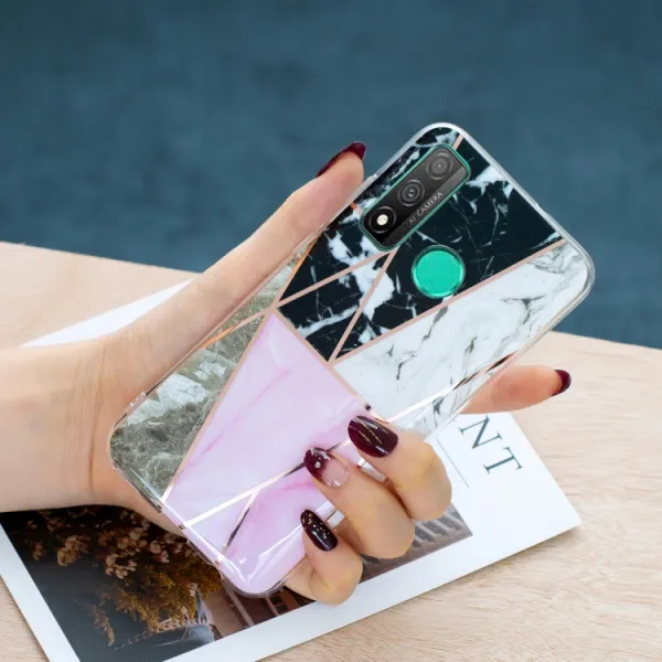 GEOMETRIC ART Kryt Huawei P Smart 2020 MARBLE