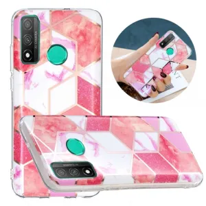 GEOMETRIC ART Kryt Huawei P Smart 2020 CHERRY