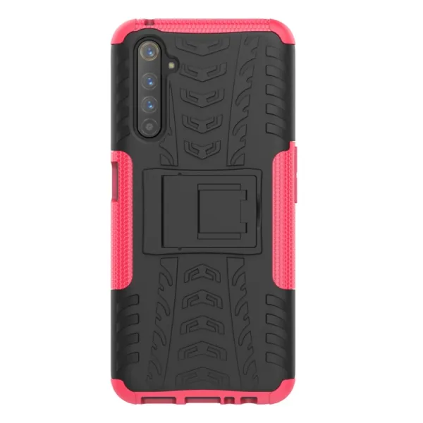 STAND Extra odolný obal Realme 6 Pro ružový