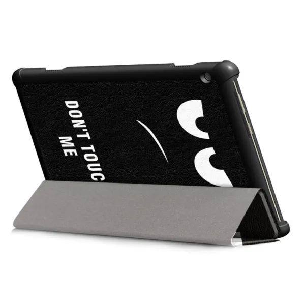ART Zaklápací obal Lenovo Tab M10 (X605F / X505L / X505F / ZA4G0019CZ / ZA480034CZ) DON´T TOUCH ME
