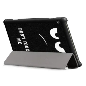 ART Zaklápací obal Lenovo Tab M10 (X605F / X505L / X505F / ZA4G0019CZ / ZA480034CZ) DON´T TOUCH ME