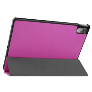 LEATHER Zaklápací obal Lenovo Tab P11 Pro (TB-XJ706F) fialový