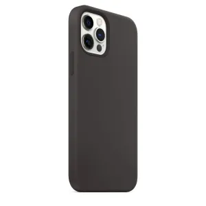RUBBER MAGSAFE Kryt Apple iPhone 12  Pro Max čierny
