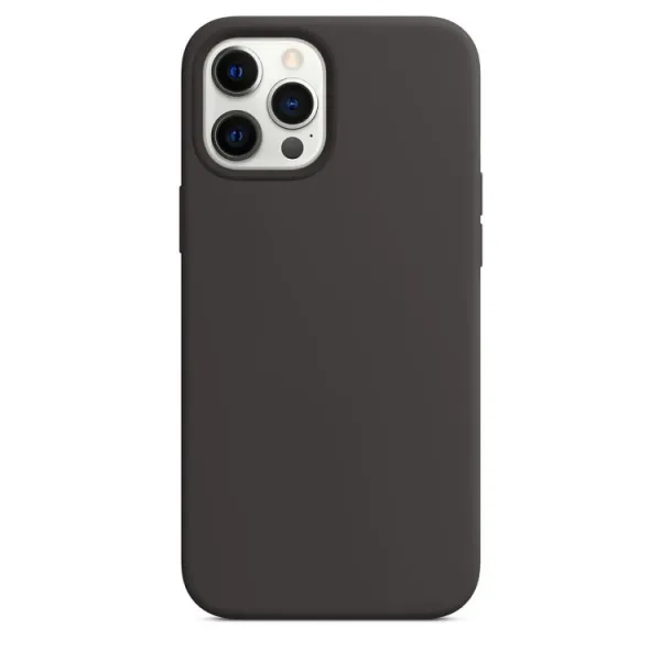 RUBBER MAGSAFE Kryt Apple iPhone 12  Pro Max čierny