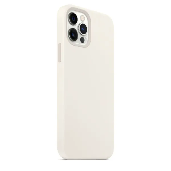 RUBBER MAGSAFE Kryt Apple iPhone 12  Pro Max biely
