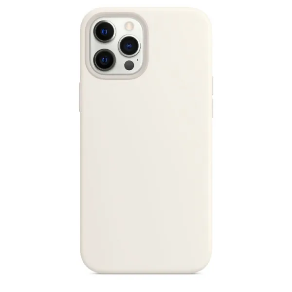 RUBBER MAGSAFE Kryt Apple iPhone 12  Pro Max biely