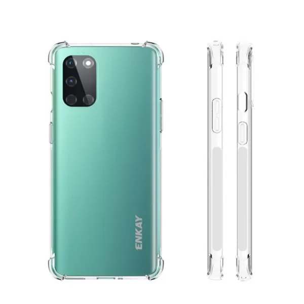 ENKAY Priehľadný obal + 3D sklo OnePlus 8T