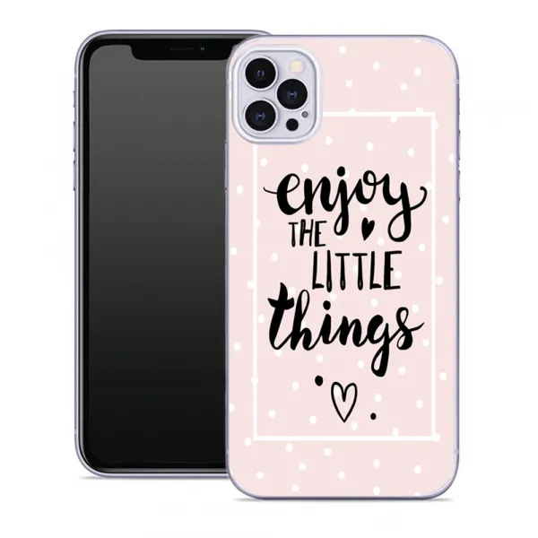 MY ART Ochranný kryt Apple iPhone 12 / iPhone 12 Pro LITTLE THINGS (039)
