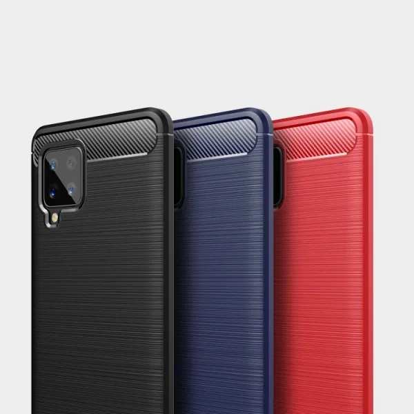 FLEXI TPU Kryt  Samsung Galaxy A42 5G červený