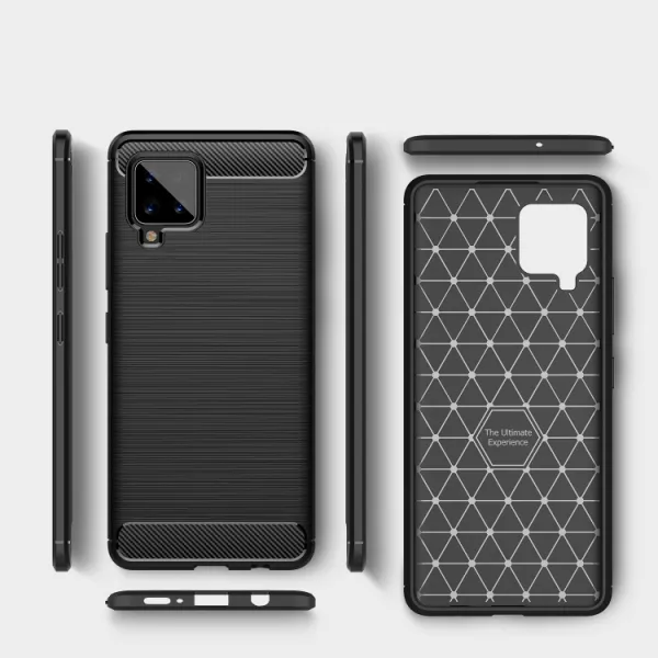 FLEXI TPU Kryt  Samsung Galaxy A42 5G červený