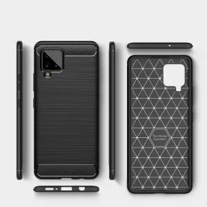 FLEXI TPU Kryt  Samsung Galaxy A42 5G červený