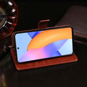 IDEWEI Peňaženkový kryt Honor 10X Lite biely