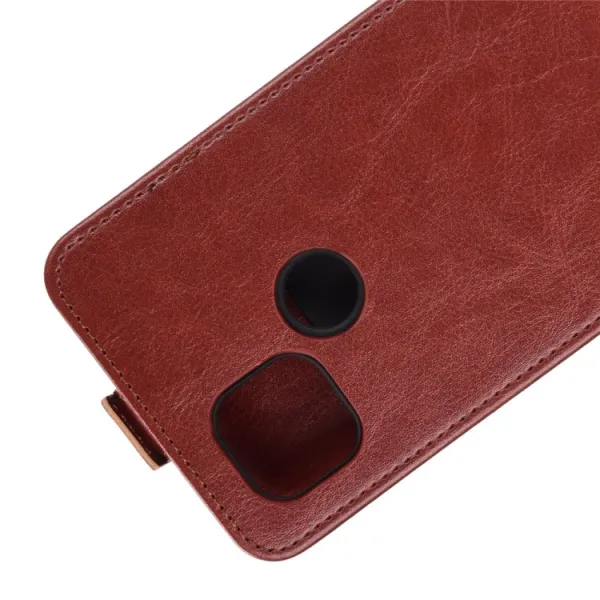 Vyklápacie puzdro Motorola Moto G9 Power hnedé