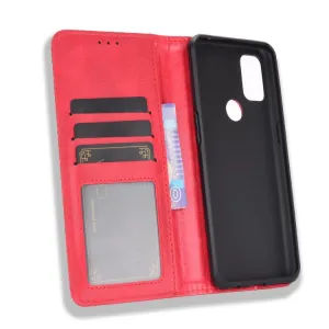 BUSINESS Peňaženkový kryt OnePlus Nord N10 5G červený