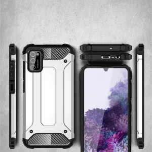 TOUGH Ochranný kryt Samsung Galaxy A02s modrý