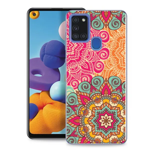 MY ART Ochranný kryt Samsung Galaxy A21s MANDALA (043)