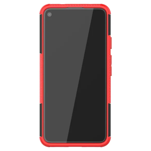 STAND Extra odolný obal Google Pixel 4a 5G  červený