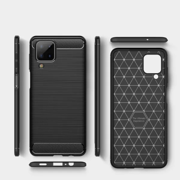 FLEXI TPU Kryt Samsung Galaxy A12 / M12 červený