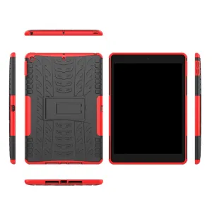 STAND Extra odolný obal Apple iPad 10.2 2021 / 2020 / 2019 červený