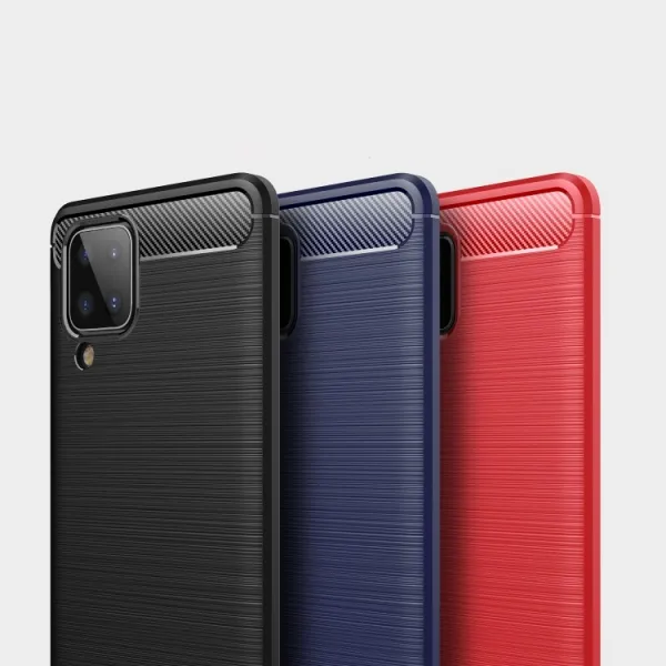 FLEXI TPU Kryt Samsung Galaxy A12 / M12 červený