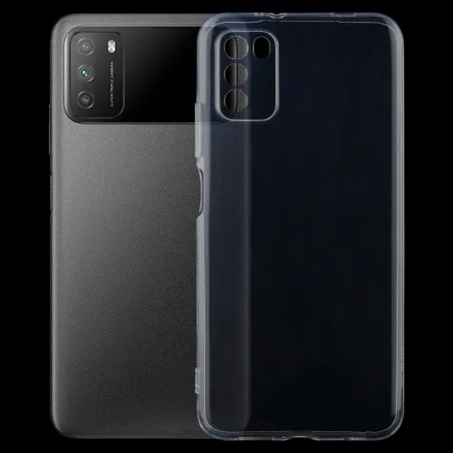 Silikónový kryt Xiaomi Poco M3 priehľadný