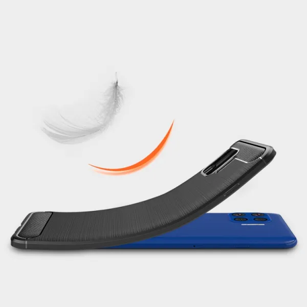 FLEXI TPU Kryt Motorola Moto G 5G Plus červený
