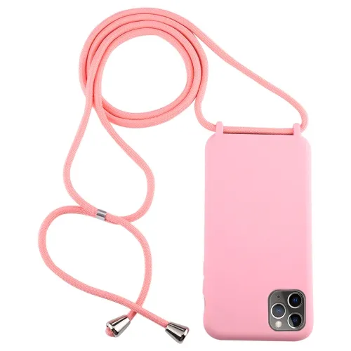 ROPE Kryt so šnúrkou Apple iPhone 11 Pro Max ružový